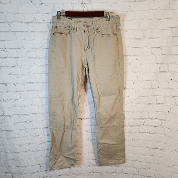 Levi's Men's 514 Khaki Chino Pants, Size 32 X 32 - Picture 1 of 5
